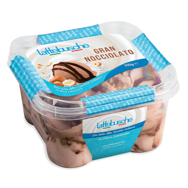 Gelato Gran Nocciolato 500g Lattebusche
